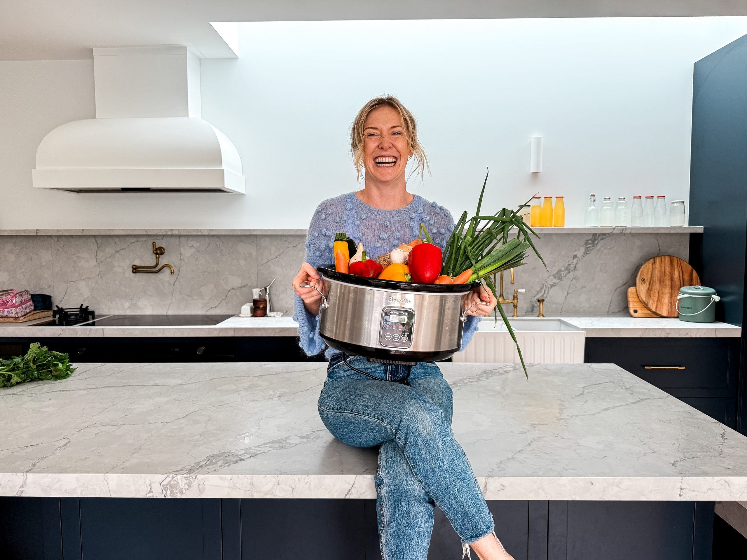 Stace with a slow cooker